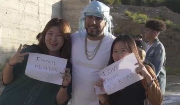 Met French Montana achter schermen "Famous" (video)