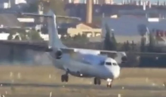 Mislukte landing voor vliegtuig Royal Air Maroc (video)