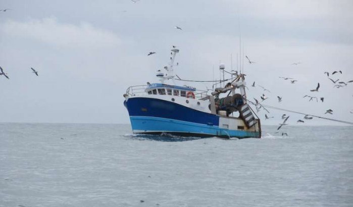 Marokkaanse kustwacht onderschept Turkse vissersboot in Dakhla