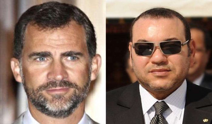 Nieuwe Spaanse Koning Felipe VI bezoekt Marokko