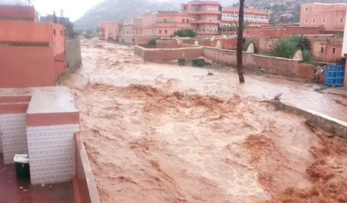 Indrukwekkende overstromingen in Tafraout