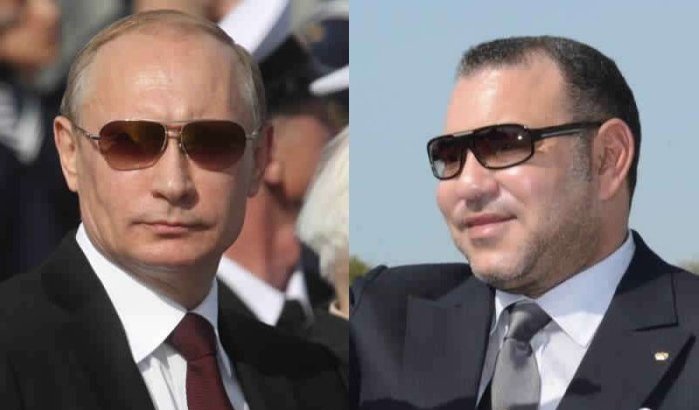 Koning Mohammed VI voor het einde van het jaar in Rusland
