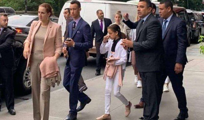 Prinses Lalla Salma in New York (foto)