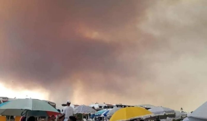Grote brand in Fnideq, veel schade