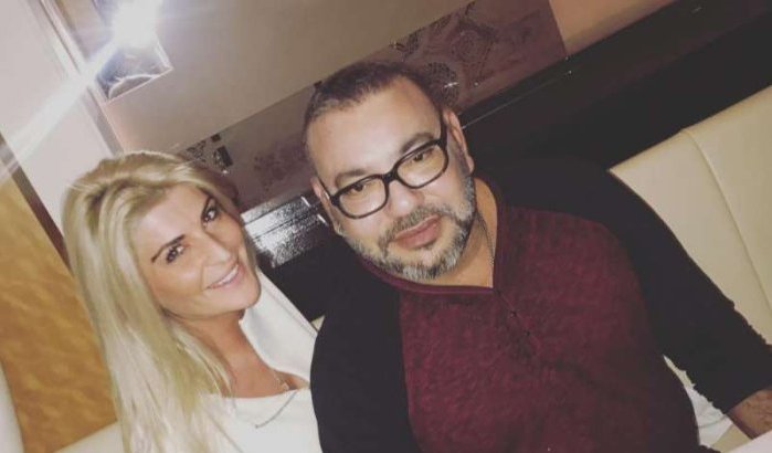 Foto Koning Mohammed VI met reality-ster van Instagram verwijderd