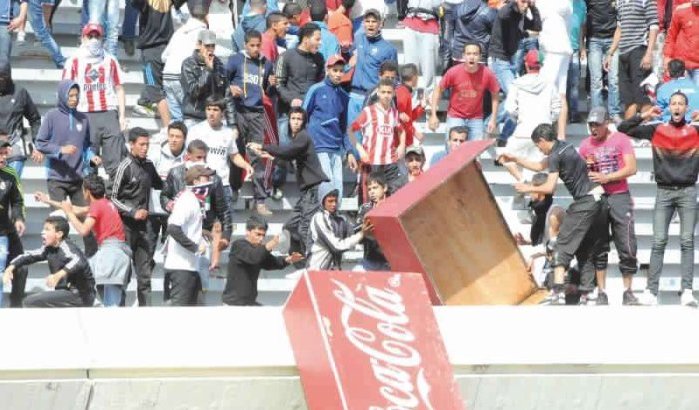 Celstraffen voor hooligans Casablanca