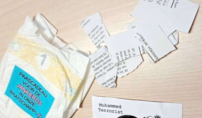 Brieven met luiers aan moskeeën Nederland zijn niet strafbaar