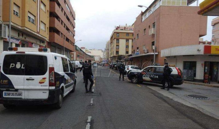 Marokkaan in Melilla opgepakt voor bedreigen politie