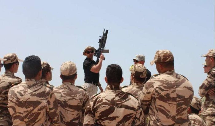 Amerikaanse militairen bezoeken Marokko