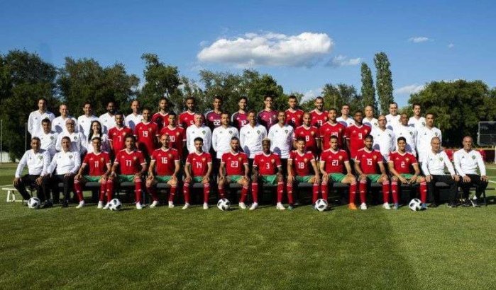 WK-2018: dit is de officiële foto van de Atlas Leeuwen