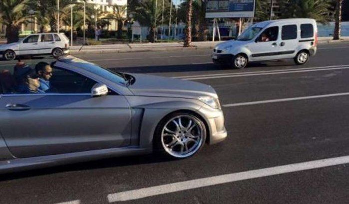 Foto's: Mohammed VI met Mercedes in Tanger