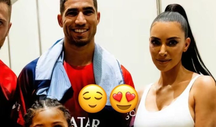 Hakimi en Kardashian samen in Japan: foto zorgt voor ophef