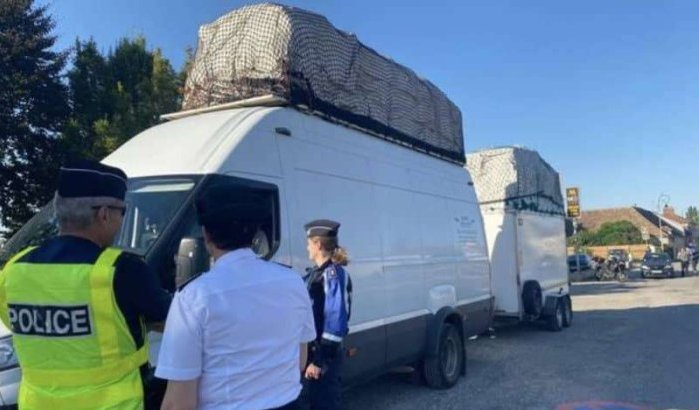 Frankrijk: controle enorme lading op weg naar Marokko