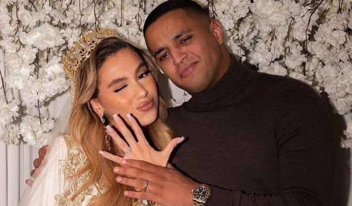 Mohamed Ihattaren trouwt met TikTokster Yasmine (foto's)