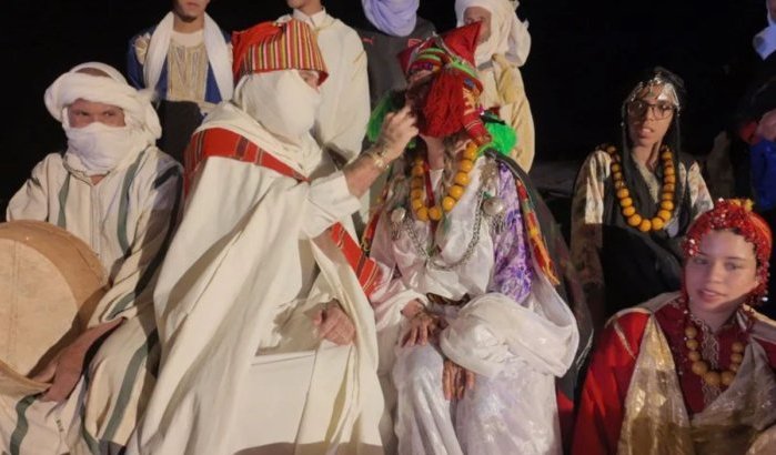Uniek huwelijk in Marokko: Duitse romantiek ontmoet Amazigh-traditie 
