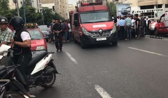 Agent zwaargewond na aanrijding in Casablanca