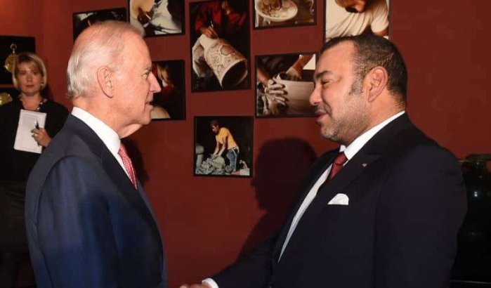 Koning Mohammed VI spreekt Joe Biden over schietpartij school Texas