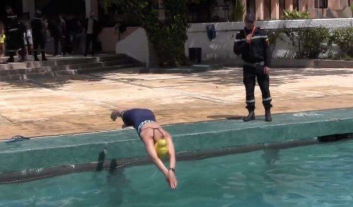 Loubna, eerste vrouwelijke strandwacht in Marokko (video)