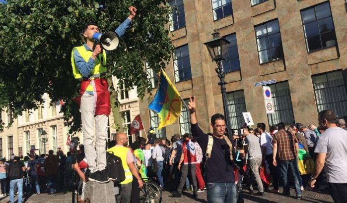 Grote demonstratie voor Rif in Den Haag (video)
