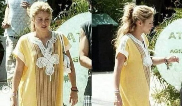 Shakira met Marokkaanse kandora gespot (foto's)
