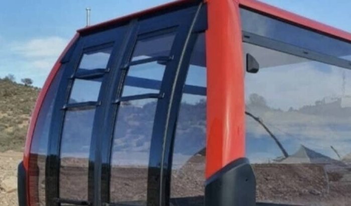 Agadir test zijn kabelbaan