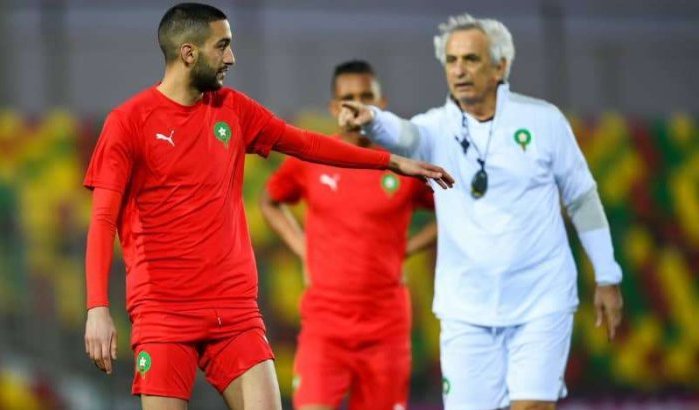Bondscoach Vahid Halilhodzic kwaad op Ziyech?
