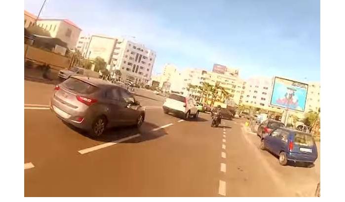 Fietser filmt weekje fietsen in Casablanca