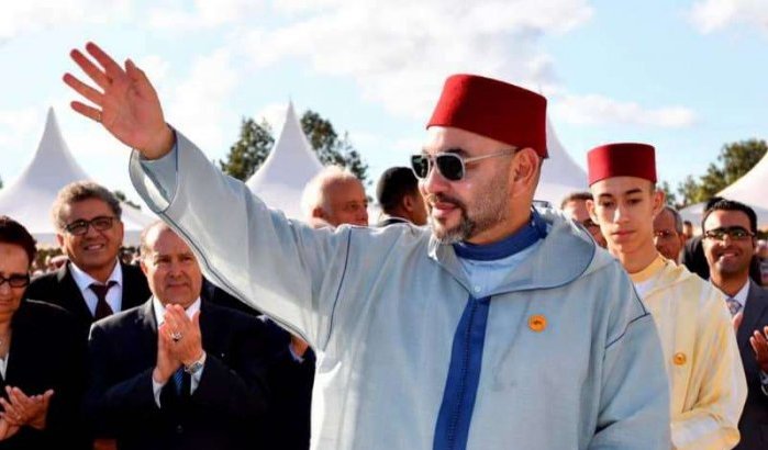 Selfies met Koning Mohammed VI in Rabat (video)