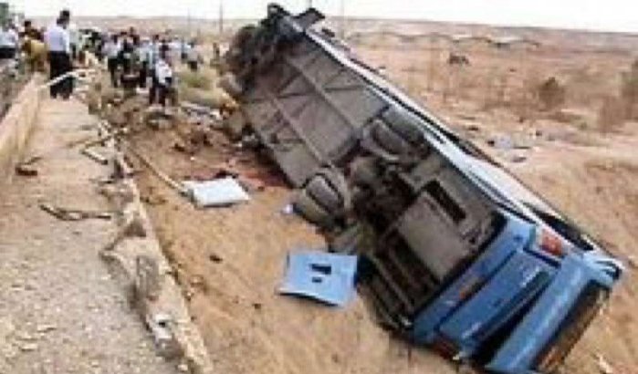 Ernstig busongeluk op de snelweg Tanger-Kenitra 