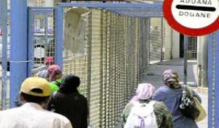 Nieuwe grensovergang tussen Marokko en Melilla in aanbouw
