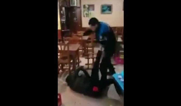 Politiegeweld tegen Marokkaan in Spanje schokt (video)