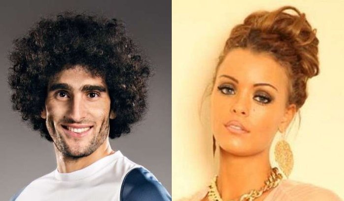 Marouane Fellaini breekt met pornopresentatrice Roxanne Jeffers