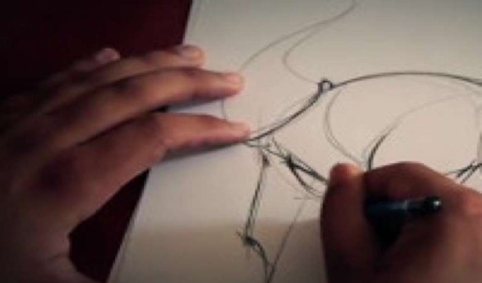 Speed art met Marokkaanse Jihad Eliassa 