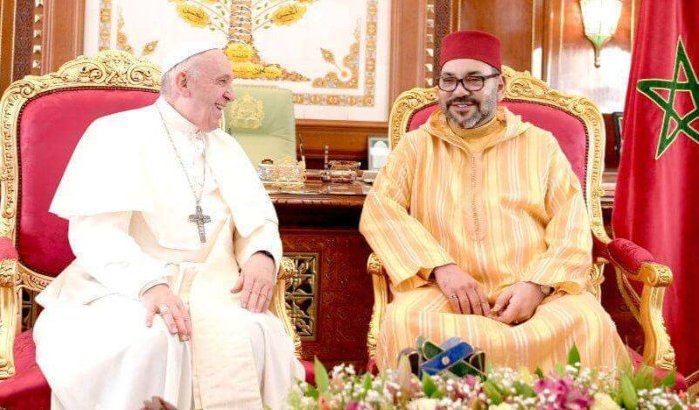 Het geschenk van Koning Mohammed VI aan paus Franciscus