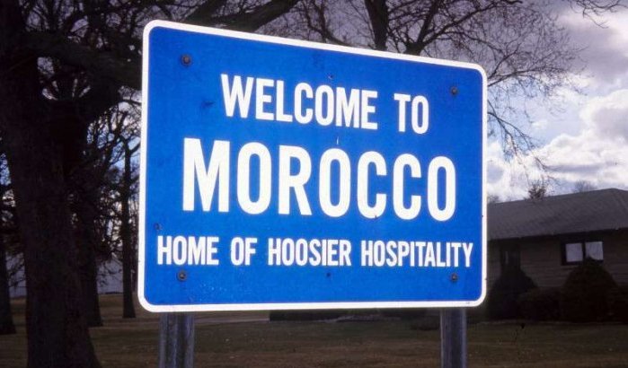 Maak kennis met Morocco, kleine stadje in de Verenigde Staten (video)