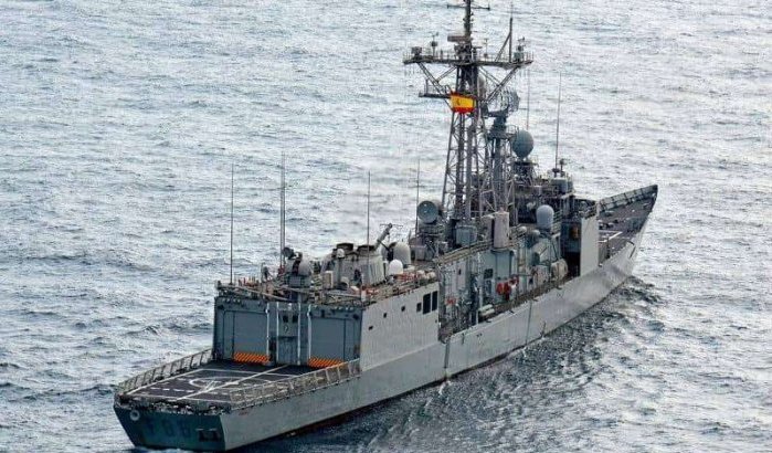 Spanje stuurt drie fregatten naar wateren bij Marokko