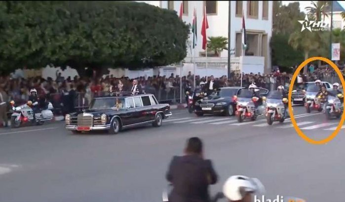 Drie jaar cel voor tegenhouden auto Mohammed VI (video)