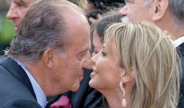 Koning Juan Carlos met minnares op vakantie in Tanger 