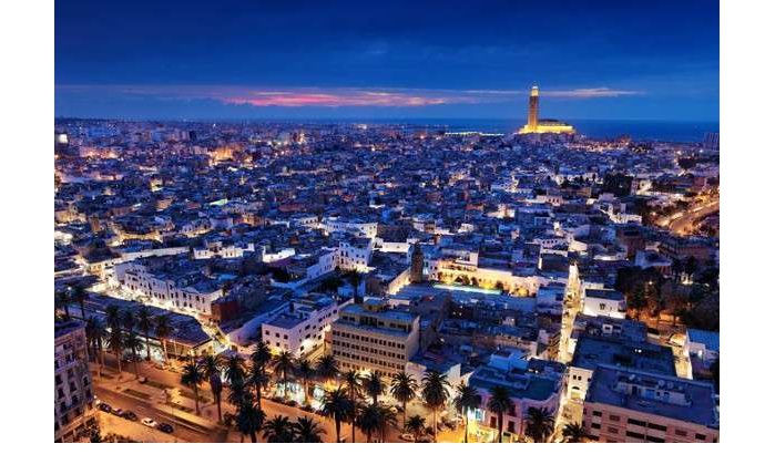 Casablanca opkomende stad met hoog potentieel