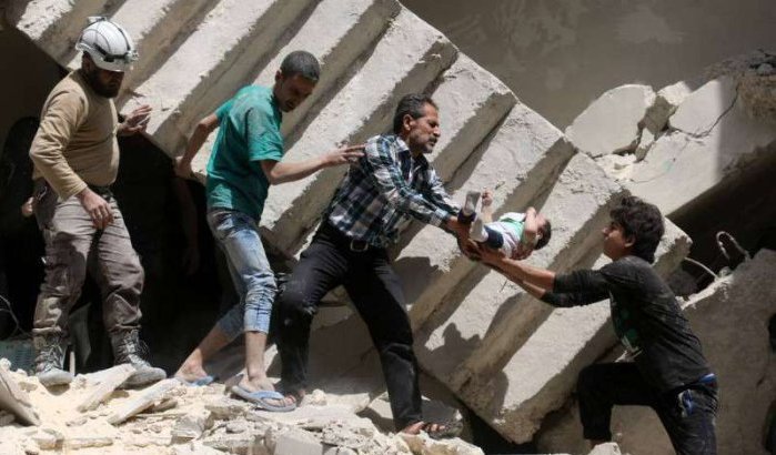Marokkaanse vrouw en kinderen uit Syrische hel gered