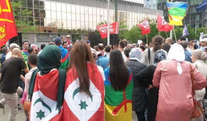 Ruim duizend mensen demonstreren voor Rif in Brussel