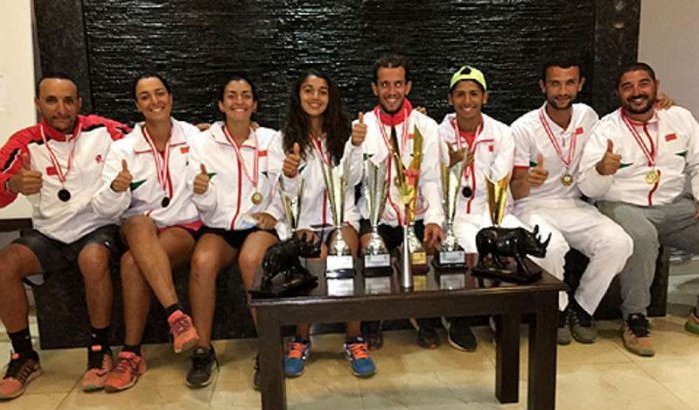 Marokko Afrikaans kampioen tennis