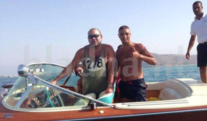 Koning Mohammed VI op vakantie in het noorden van Marokko