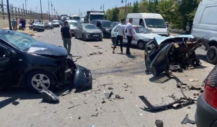 Gewonden na heftige botsing in Tanger