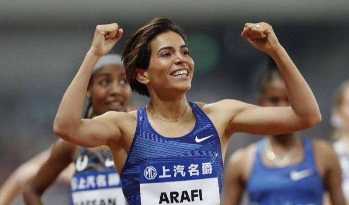 Rababe Arafi, beste prestatie van het jaar op de 1500m