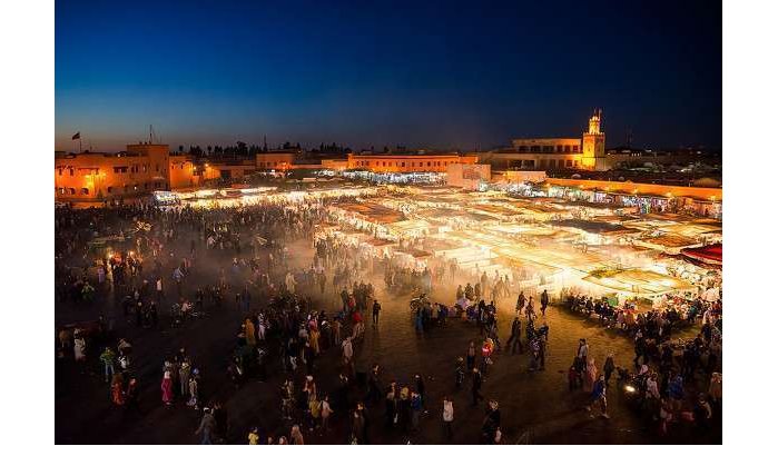 Djemaa El Fna in Marrakech is derde mooiste plein ter wereld