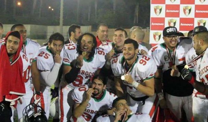 Marokko plaatst zich voor WK American football
