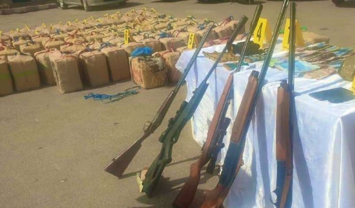 Wapens en drugs in beslag genomen in Nador
