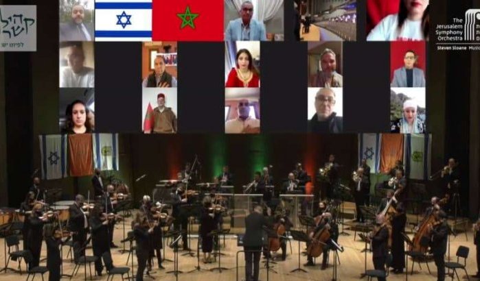 Israëlisch orkest speelt Marokkaans volkslied (video)