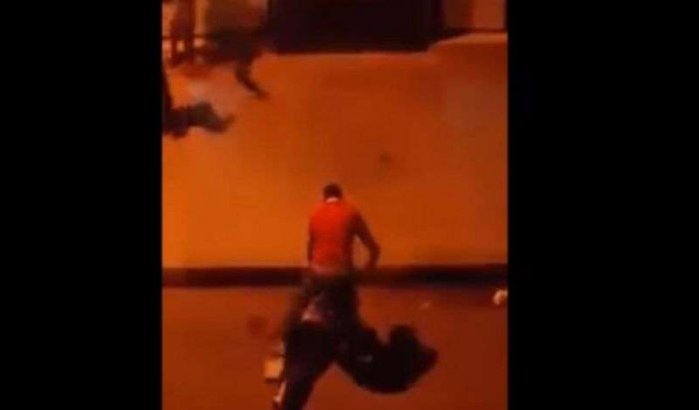 Beelden slachting man op straat in Agadir vals volgens politie (foto's)